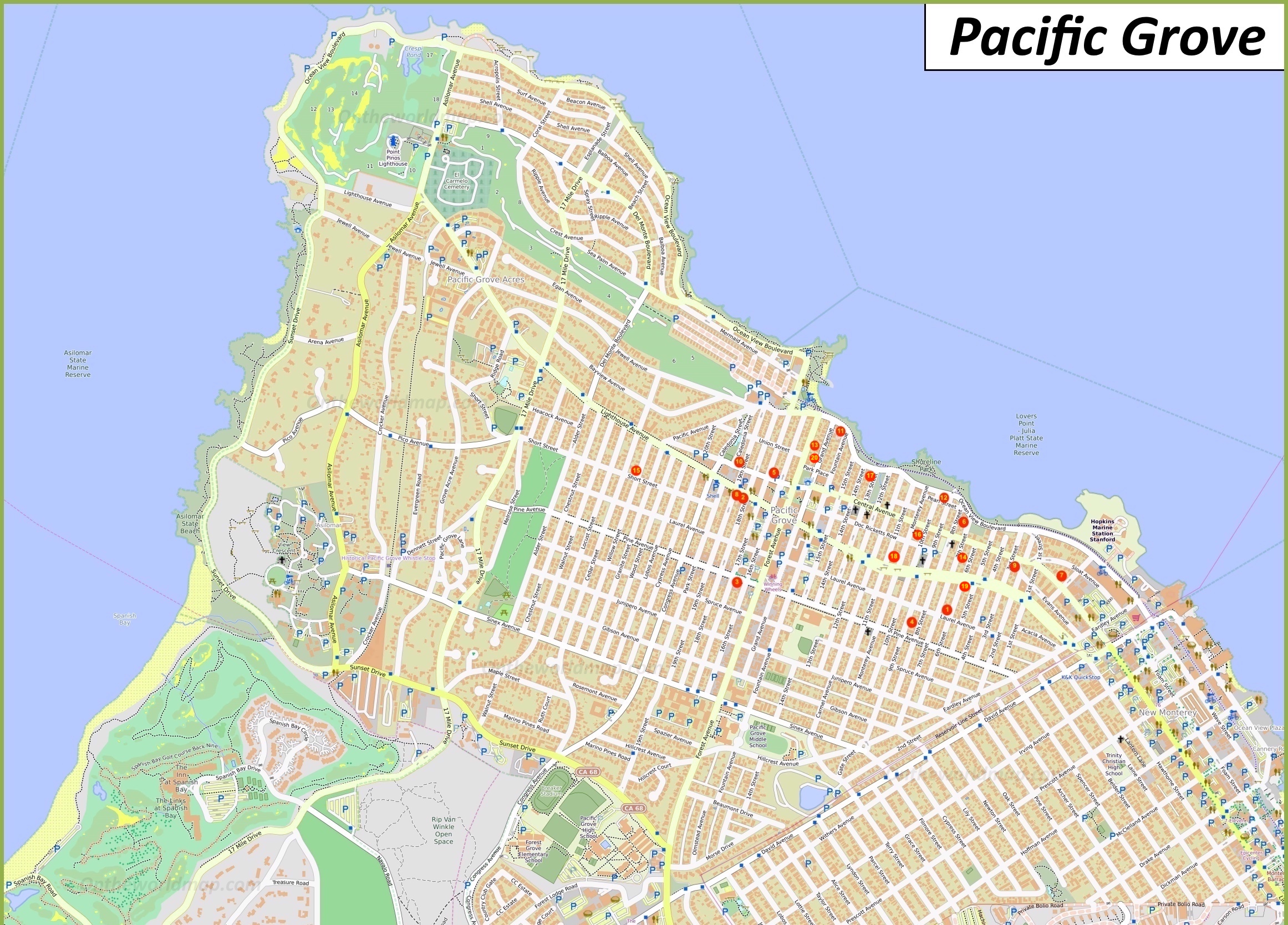Pacific Grove, City of Homes