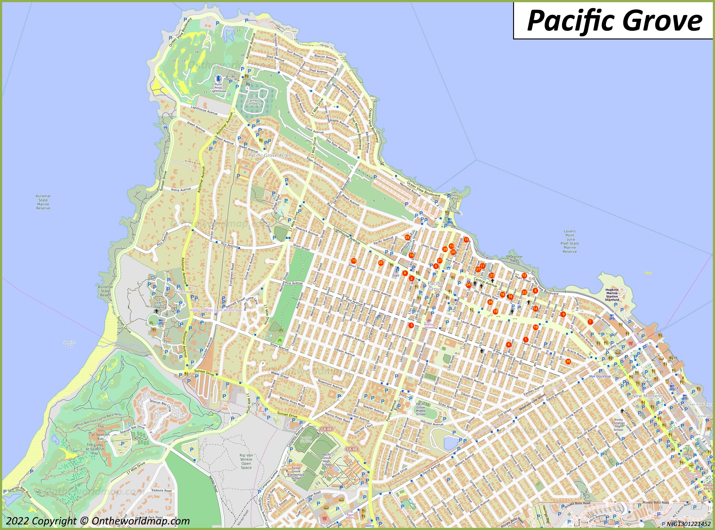Pacific Grove, City of Homes,, #21-30