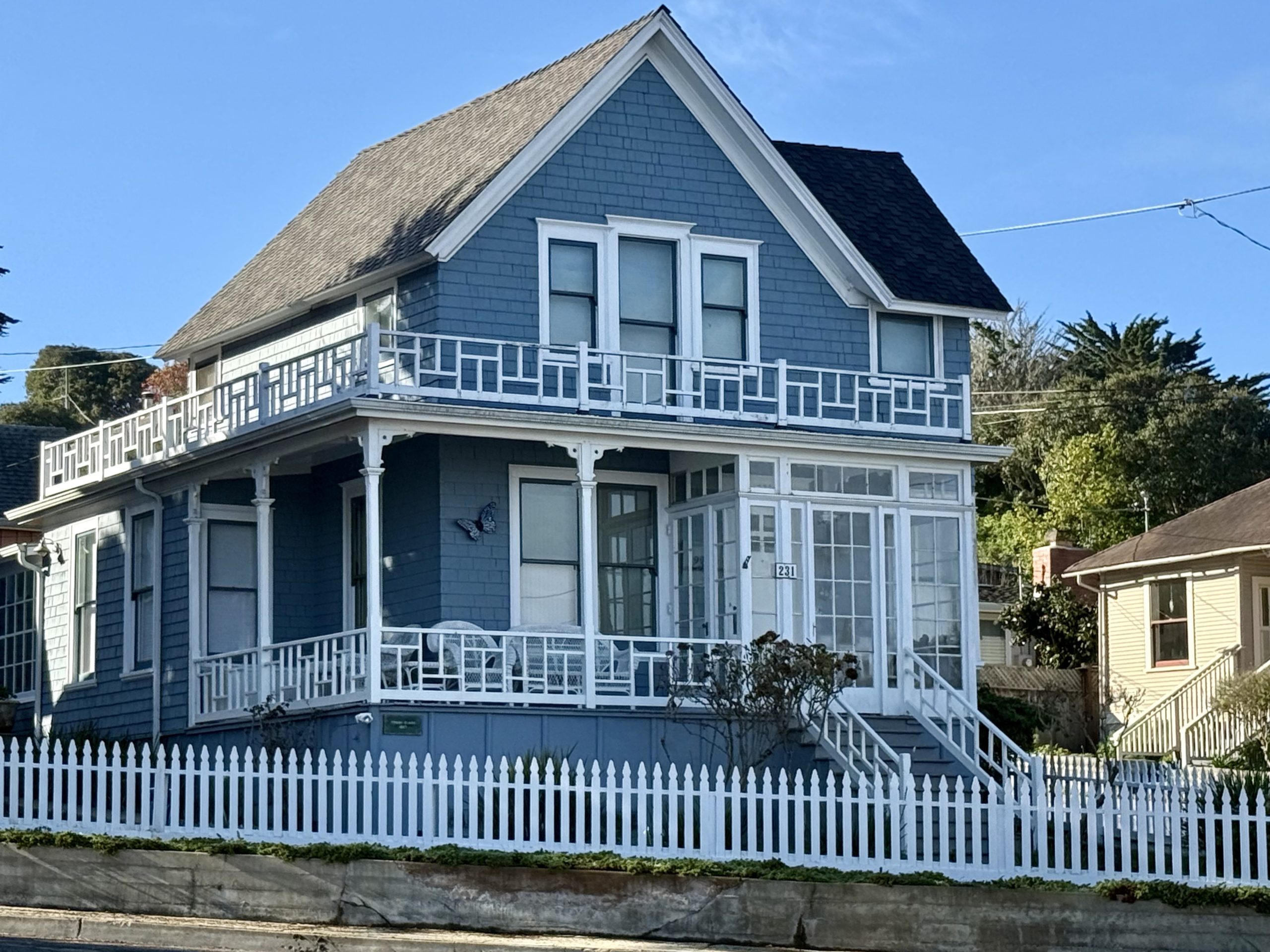 Pacific Grove, City of Homes, #9: Frank Clark 1889, 231 Central Avenue