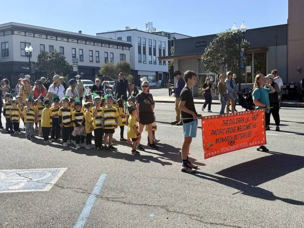 PG children march in a parade