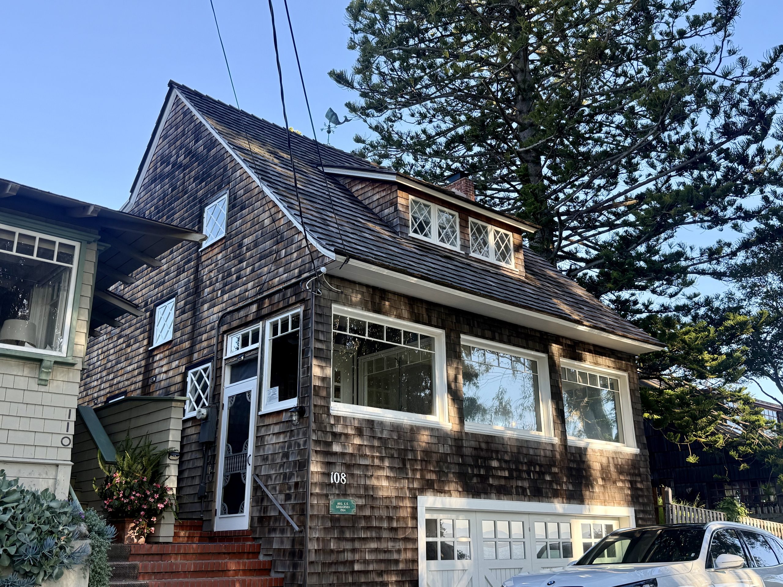 Pacific Grove, City of Homes, #17: Mrs. K.E. Sanderson, 1904, 108 13th St.