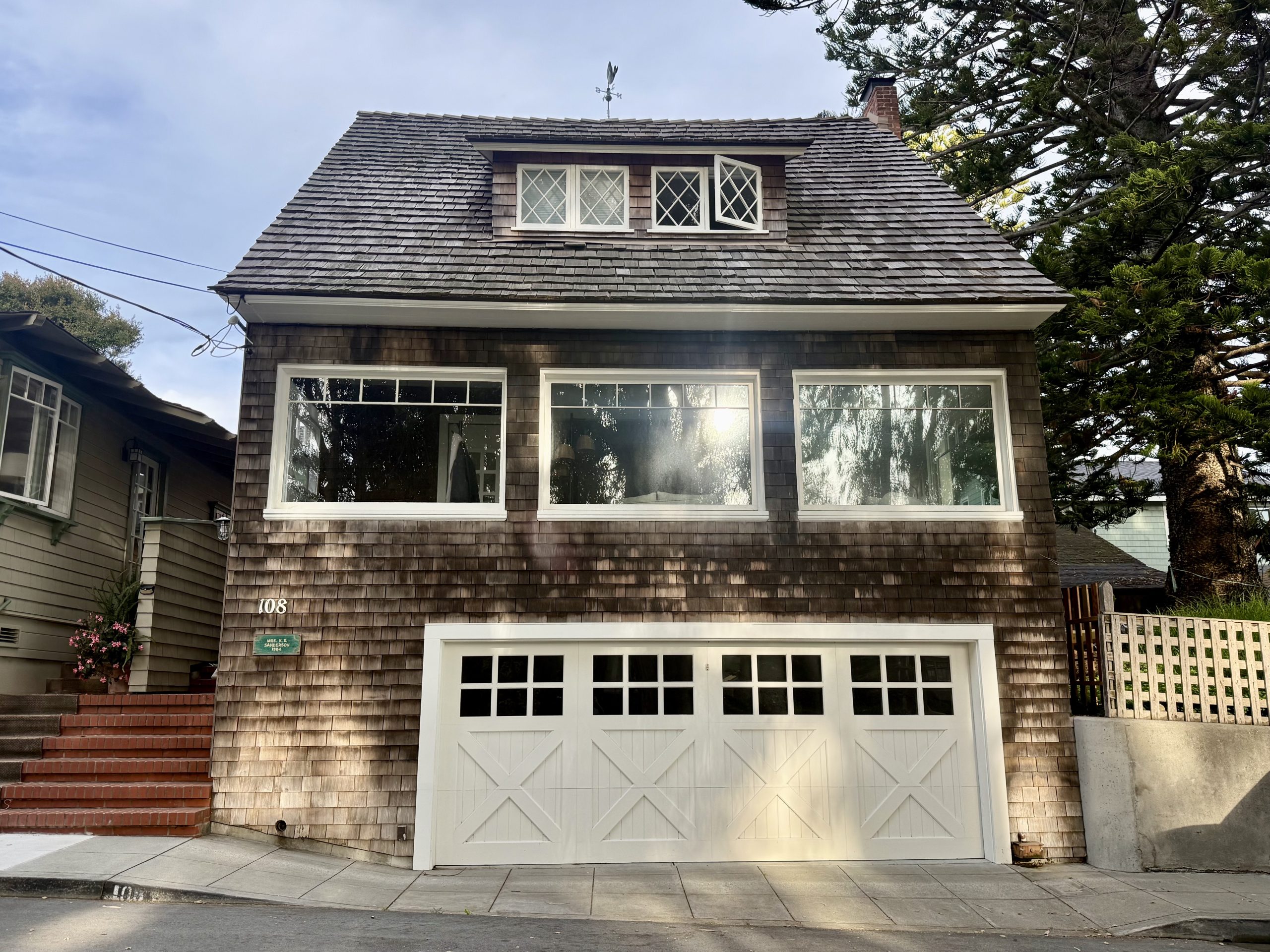 Pacific Grove, City of Homes, #17: Mrs. K.E. Sanderson, 1904, 108 13th St.