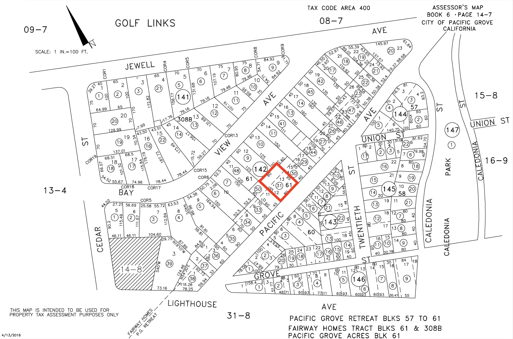 Assessor's map