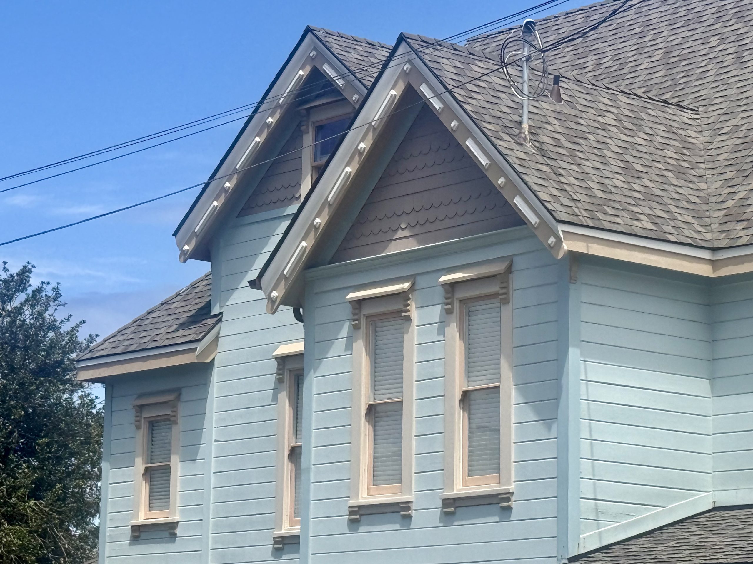 Gables and windows